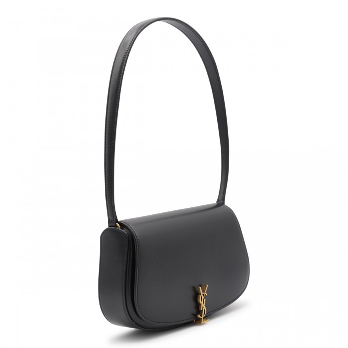 BLACK LEATHER VOLTAIRE MINI... 2