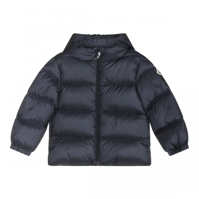 NAVY PUFFER DOWN JACKET