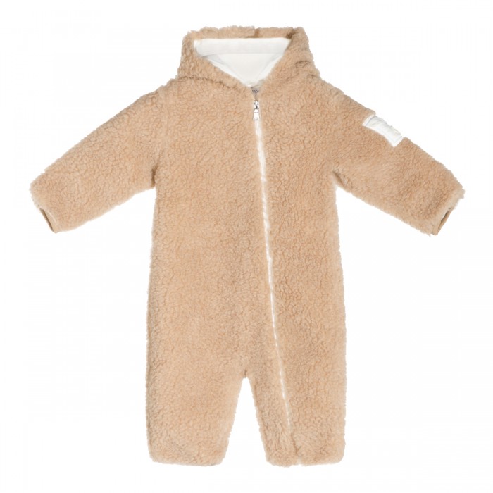BEIGE TEDDY JUMPSUIT
