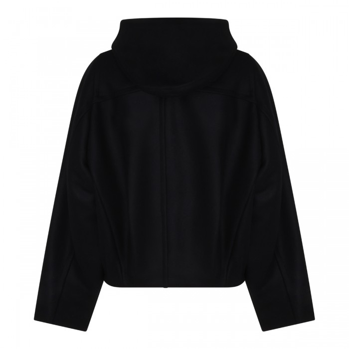 DARK NAVY WOOL AND CASHMERE... 2