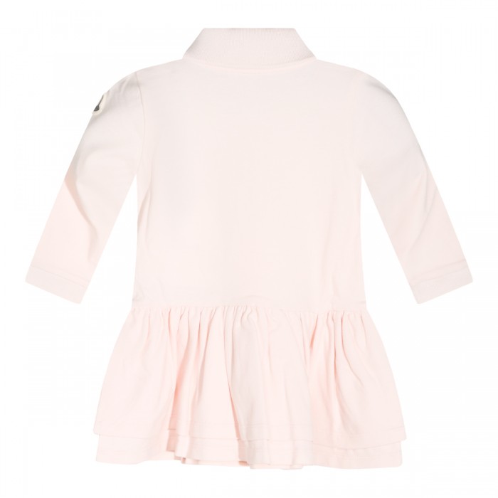 PINK COTTON POLO MINI DRESS 2