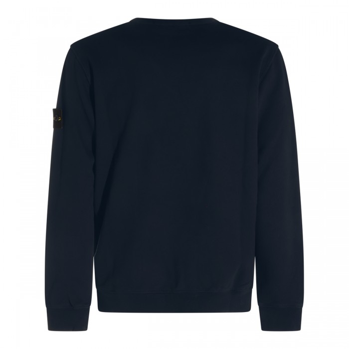 DARK NAVY COTTON SWEATSHIRT 2