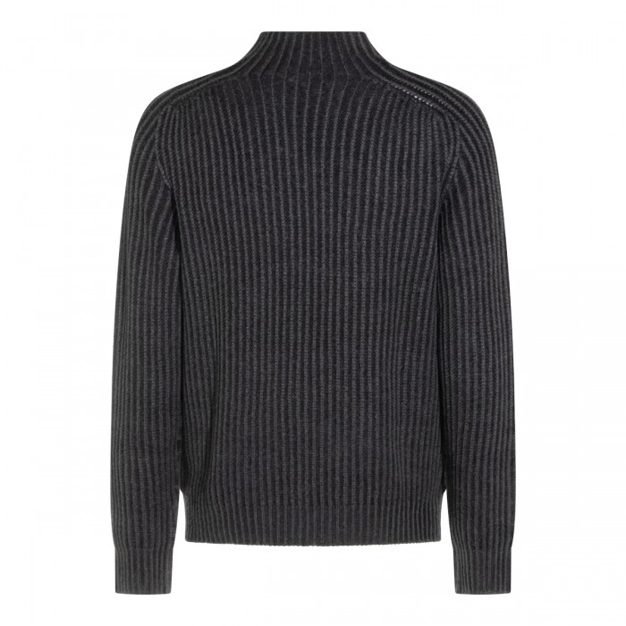 BLACK WOOL KNITWEAR 2