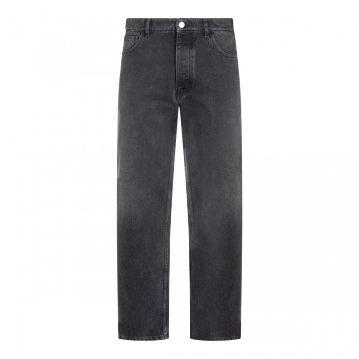 BLACK COTTON DENIM JEANS