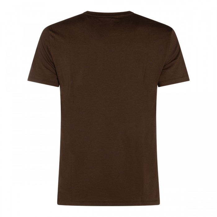 BROWN COTTON T-SHIRT 2