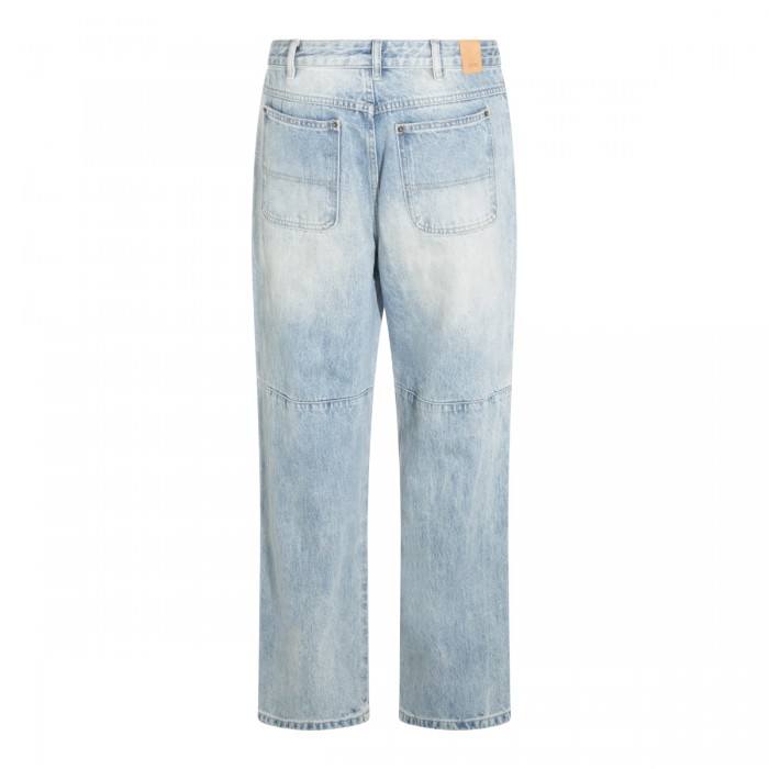LIGHT BLUE COTTON JEANS 2