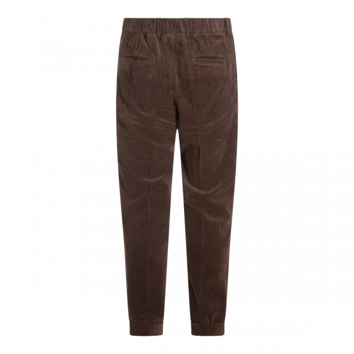 BROWN COTTON PANTS 2