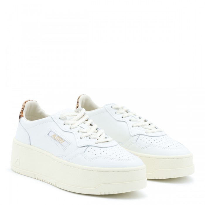 WHITE LEATHER SNEAKERS 2