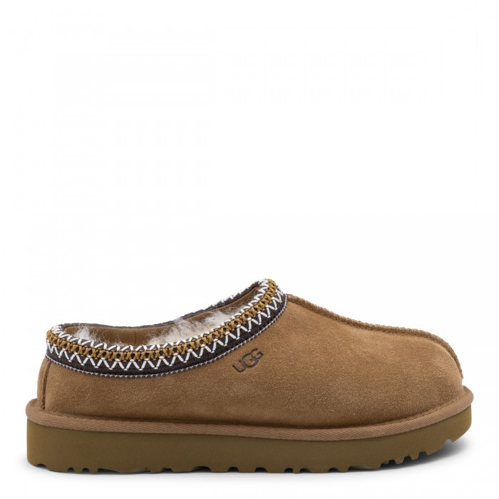 CHESTNUT SUEDE TASMAN II FLATS
