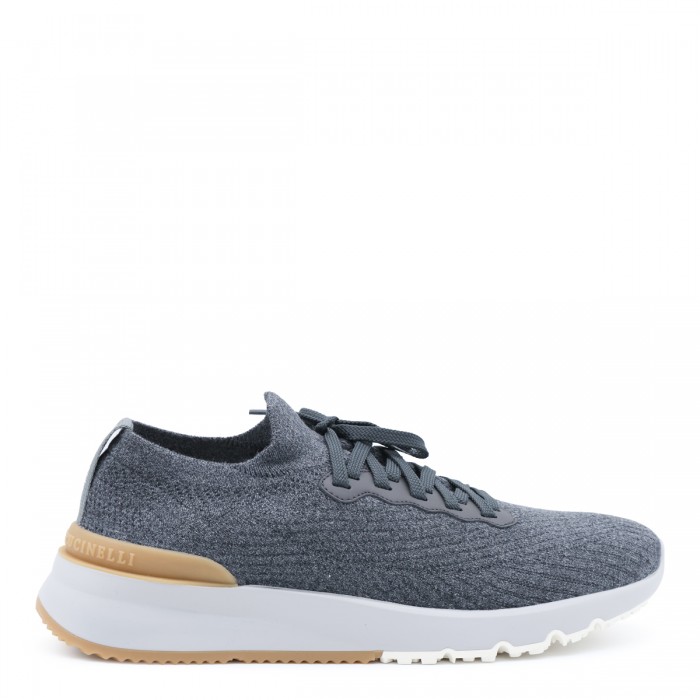 DARK GREY CANVAS SNEAKERS