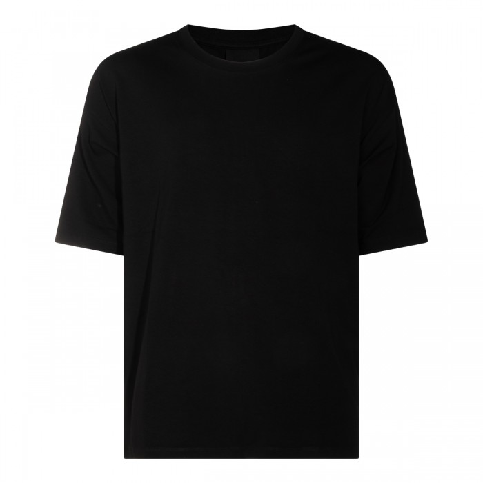 BLACK COTTON T-SHIRT