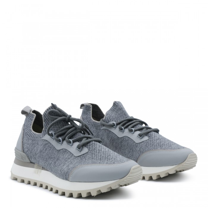 MID GREY WOOL SNEAKERS 2