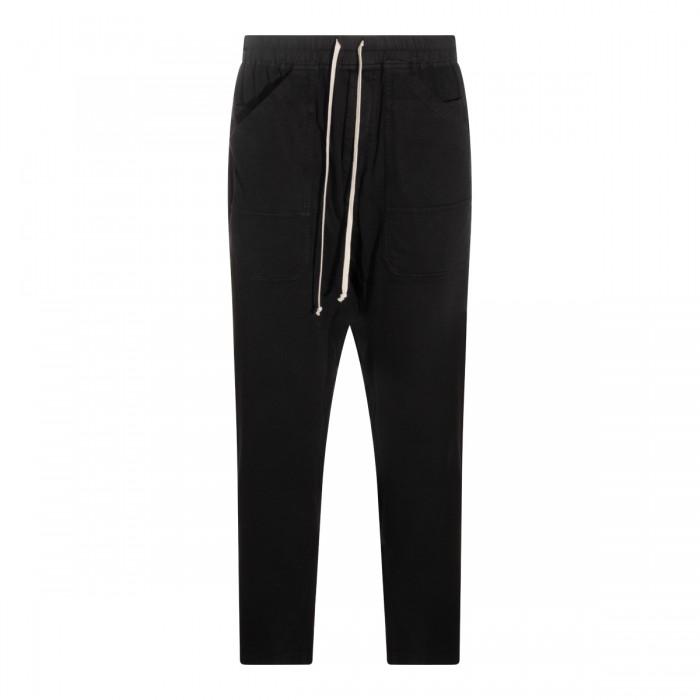 BLACK COTTON PANTS
