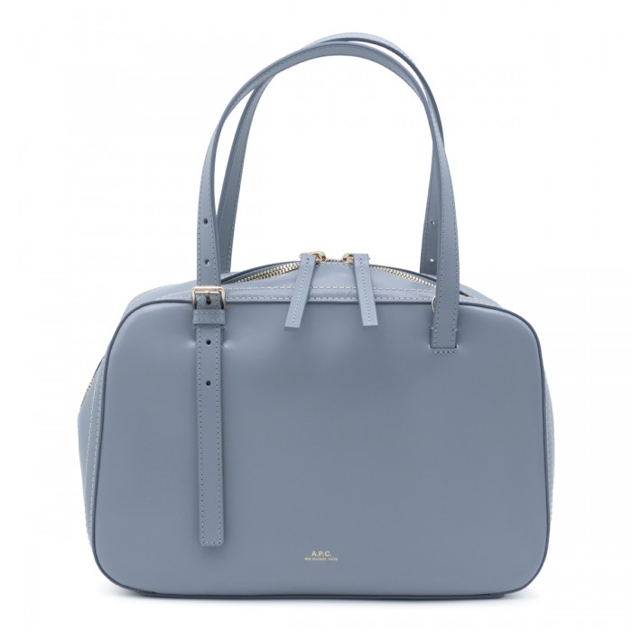 STEEL BLUE LEATHER VIRGINIE...