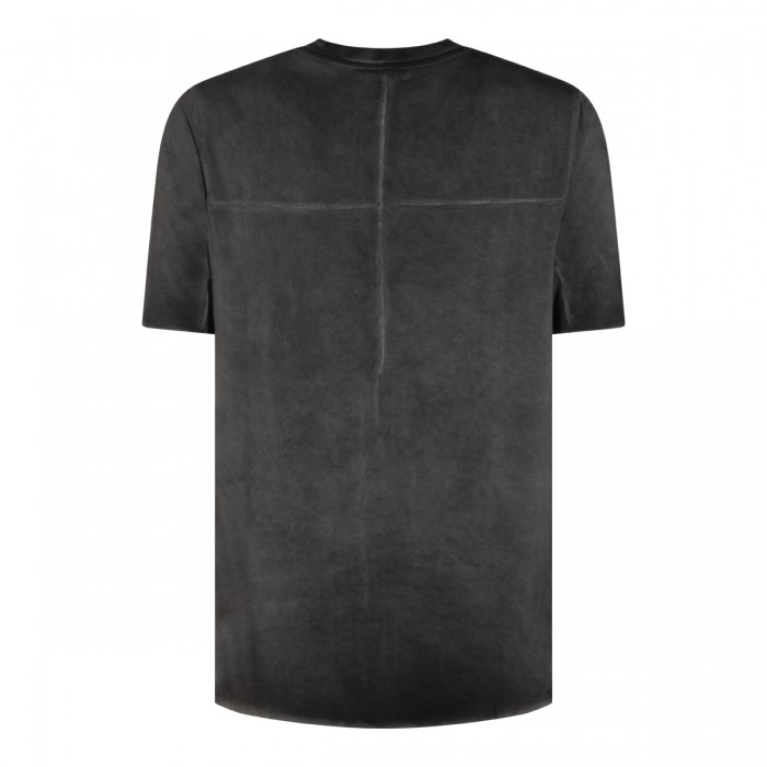 COLD GREY VISCOSE T-SHIRT 2