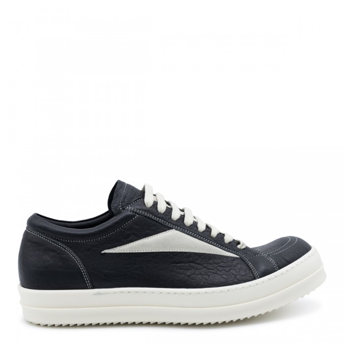 BLACK AND MILK LEATHER...
