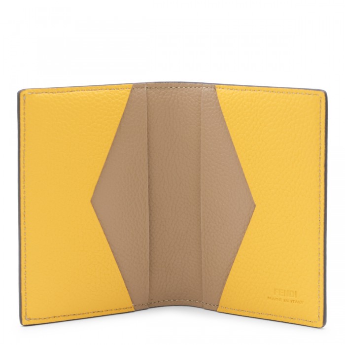YELLOW AND BROWN LEATHER... 2