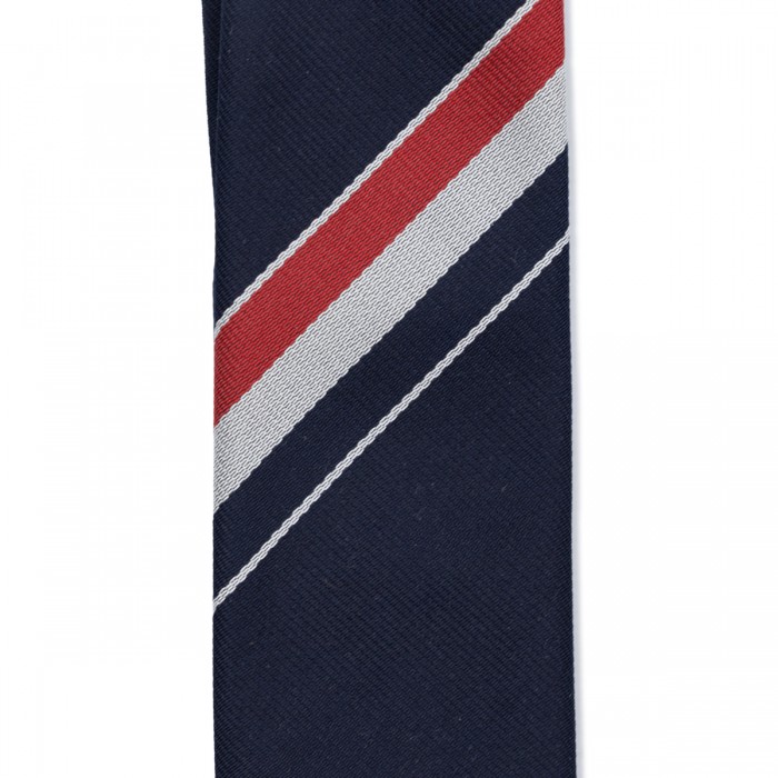 NAVY SILK TIE 2