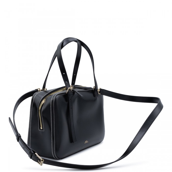 BLACK LEATHER VIRGINIE BOX... 2