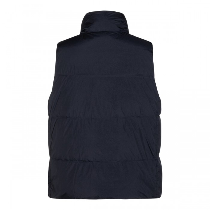 NAVY BLUE PADDED VEST DOWN... 2