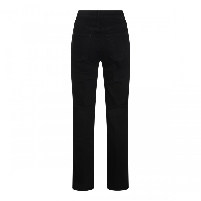 BLACK COTTON JEANS 2