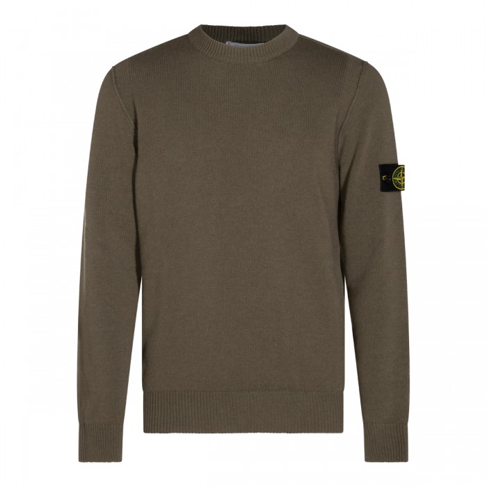 DARK GREEN KNITWEAR