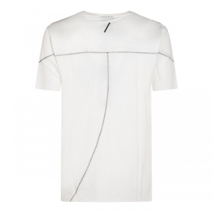 OFF WHITE COTTON T-SHIRT