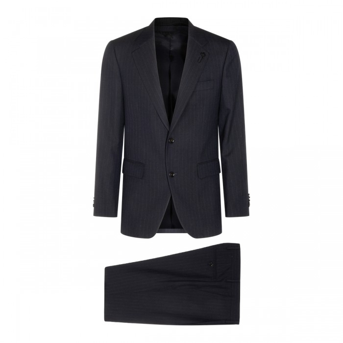DARK NAVY WOOL SUITS