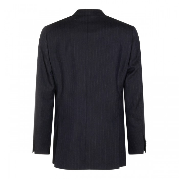 DARK NAVY WOOL SUITS 2