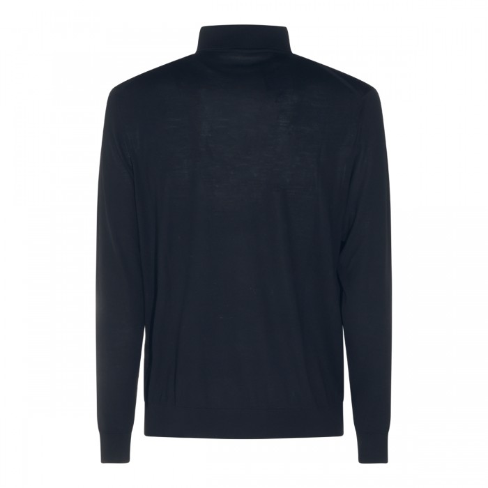 DARK NAVY WOOL KNITWEAR 2