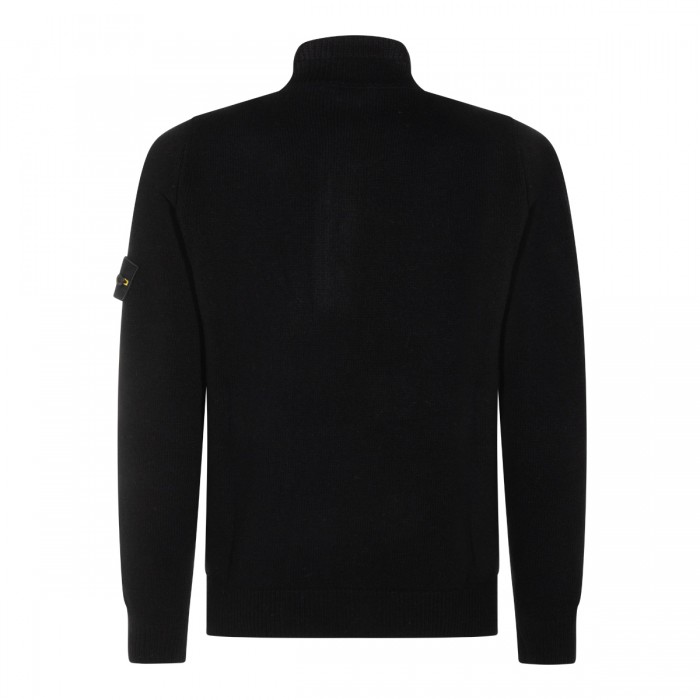 BLACK WOOL SWEATER 2