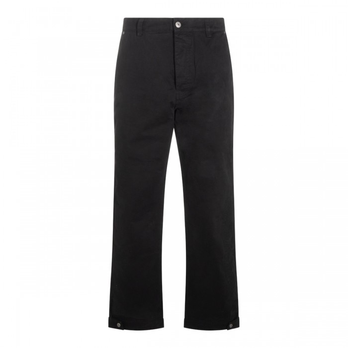 BLACK COTTON PANTS