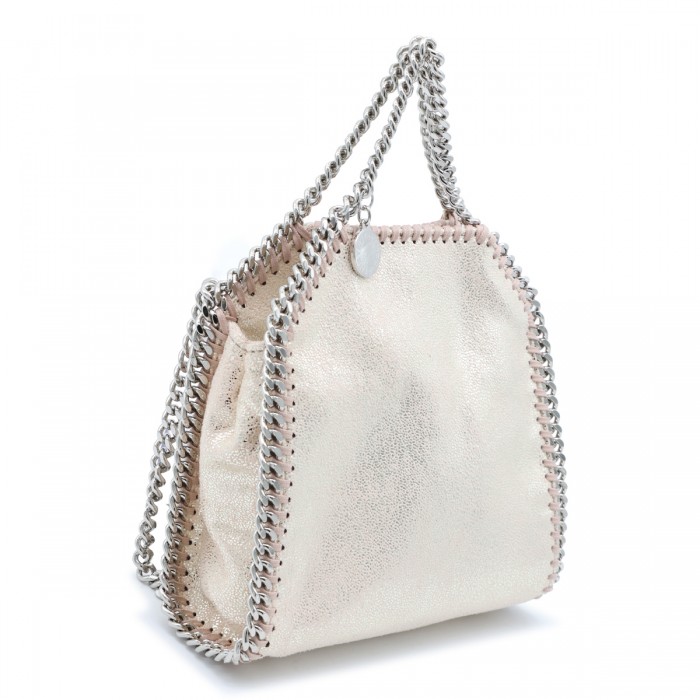 PINK TINY TOTE FALABELLA 2