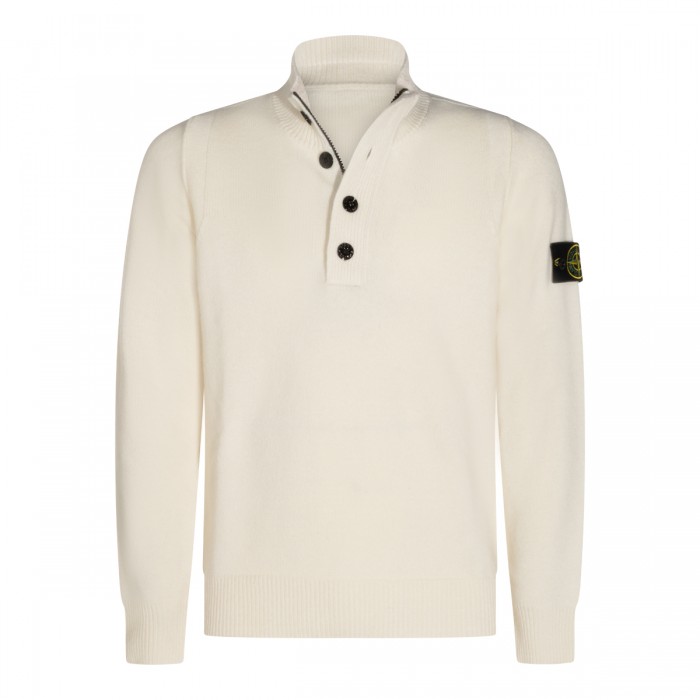 IVORY WOOL SWEATER