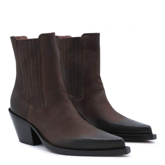 EBONY LEATHER DALLAS ANKLE... 2