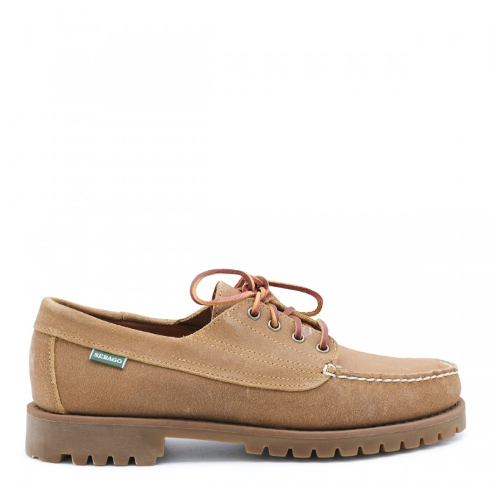 BEIGE LEATHER ASKOOK LUG...