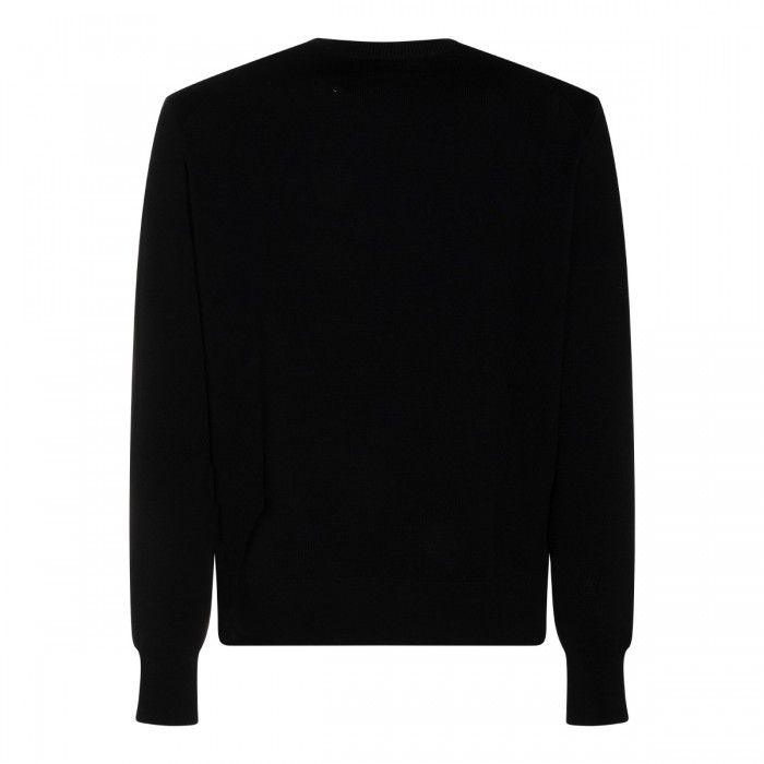 BLACK WOOL KNITWEAR 2