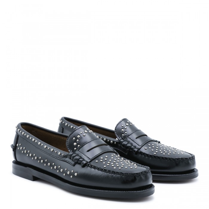 BLACK LEATHER DAN STUDS... 2