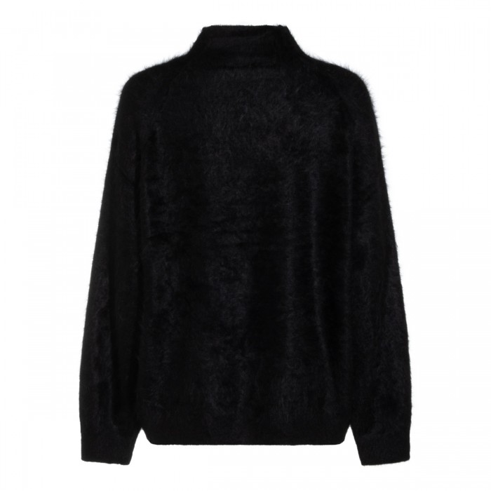 BLACK CASHMERE SWEATER 2