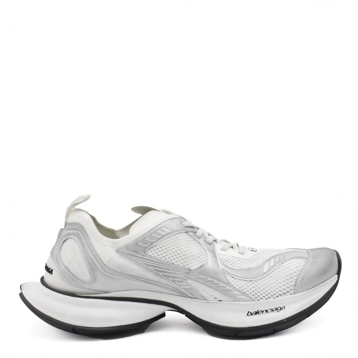 WHITE CIRCUIT SNEAKERS