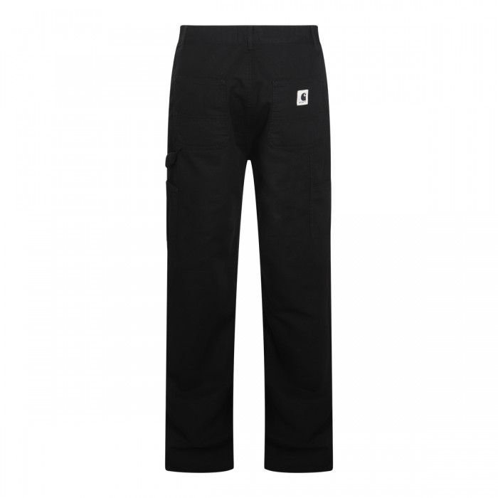 BLACK COTTON PANTS 2
