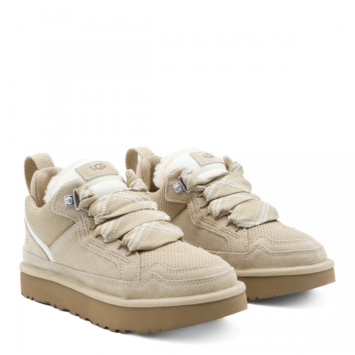 SAND SUEDE LOWMELL SNEAKERS 2