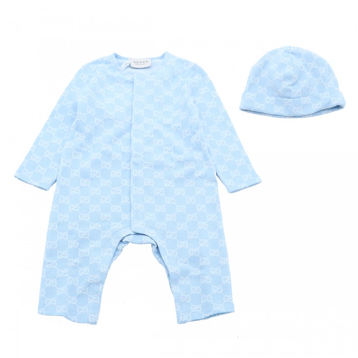 LIGHT BLUE COTTON NURSERY KIT