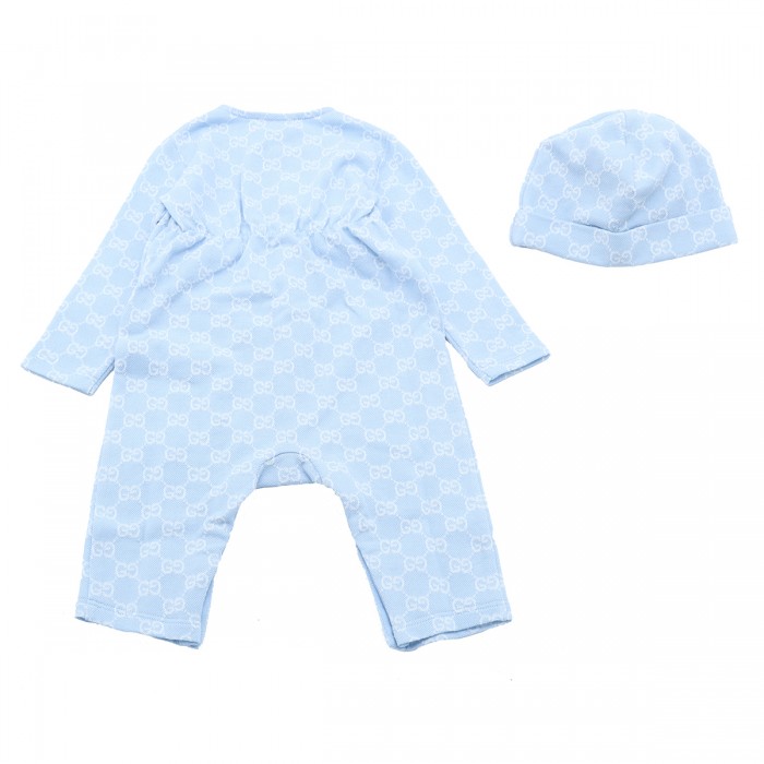 LIGHT BLUE COTTON NURSERY KIT 2