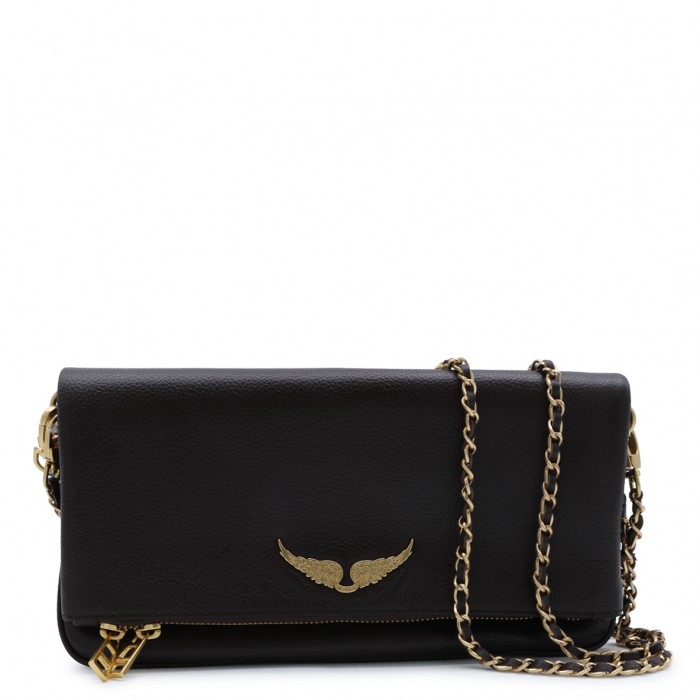 BROWNIE LEATHER SHOULDER BAG