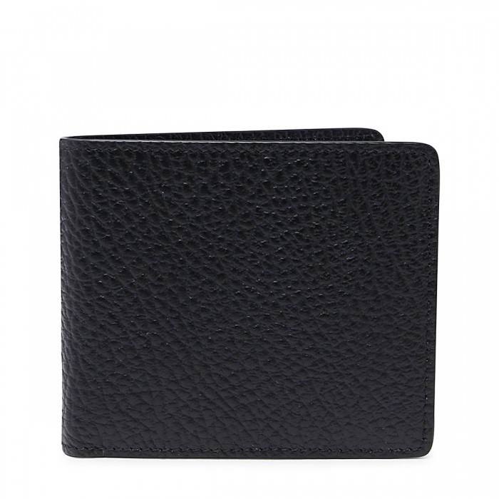 BLACK LEATHER WALLET