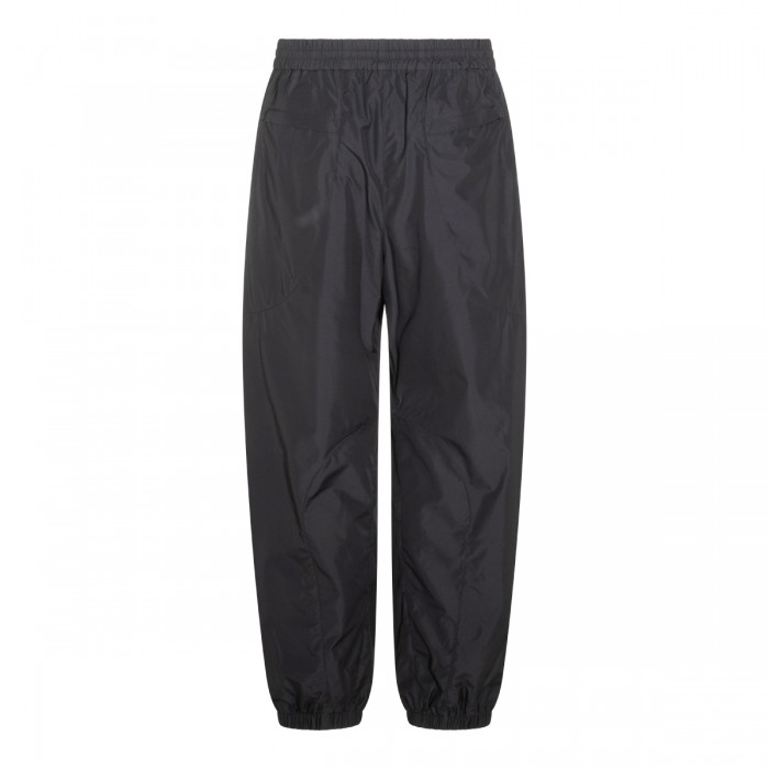BLACK CUT OUT TRACKSUIT PANTS 2