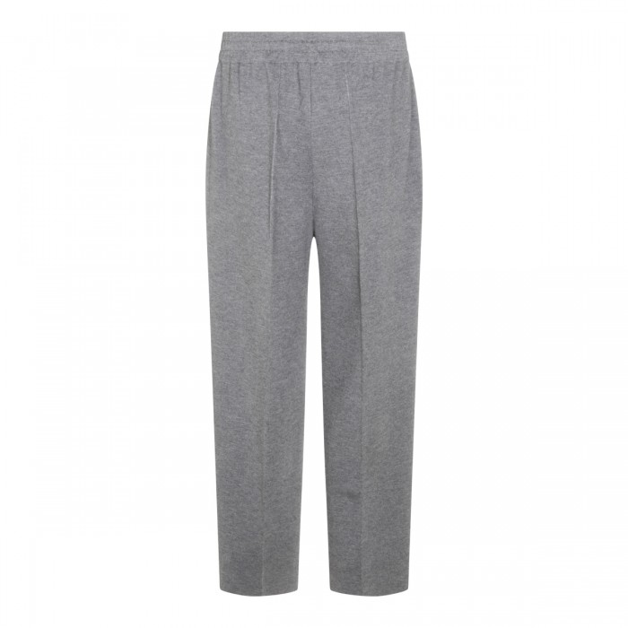GREY VIRGIN WOOL PANTS 2