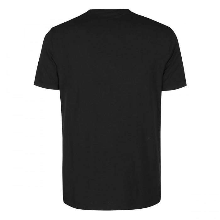 BLACK VISCOSE T-SHIRT 2