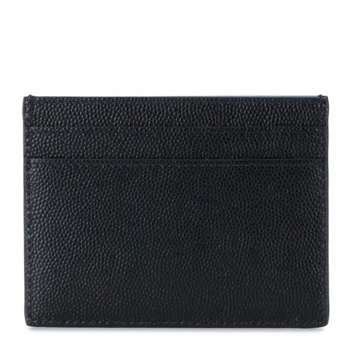 BLACK LEATHER CARD HOLDER 2